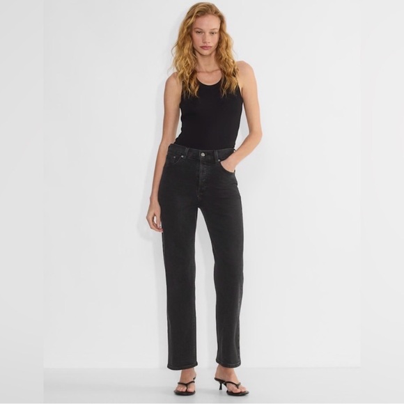 Denim Forum Denim - Denim Forum The Arlo High Rise Straight Size 24 28L